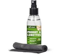 Bio-Chem - Spray nettoyant lunettes 100 ml avec chiffon - Produit et accessoires de nettoyage pour lunettes de vue, loupe, ecrans