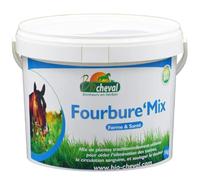 Bio-Cheval FourbureMix - Aliment complémentaire équin - 100 % Bio - Soutien métabolique - Mélange de Plantes séchées - Cheval, Poney, Âne
