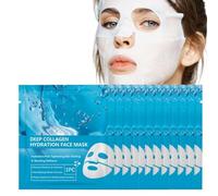 Bio Collagen Face Mask Bio Collagen Face Mask Masque de Collagène Pour le Visage Masque Collagene Masque Collagene Visage Korean, 4 Unité (3pcs)
