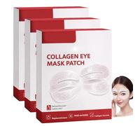 Bio-Collagen Masque Profond Réel,Masque Hydrogel,Masque Hydratant Anti-Rides Liftant Au Anti-âge Et Resserrant Pores,Minimisation Des Pores,Amélioration De L'élasticité,Skincare Coréenne (3PC)