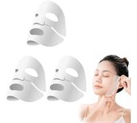 Bio-Collagen Real Deep Mask, Bio Collagen Face Mask, Hydrating Overnight Mask,Collagen Mask for Face, Collagen Reverse Film Volume Peel off Mask, Pure Collagen Films for All Skin Types (3pcs)