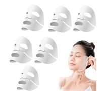 Bio-Collagen Real Deep Mask, Bio Collagen Face Mask, Hydrating Overnight Mask,Collagen Mask for Face, Collagen Reverse Film Volume Peel off Mask, Pure Collagen Films for All Skin Types (6pcs)