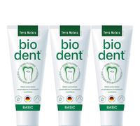 Bio Dent bases Stevia Dentifrice - Terra Natura 3x75 ml - sans fluor