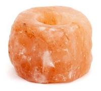 bio-elements - bougeoir cristal de sel taille l Cristal G