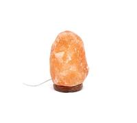 Lampe cristal de sel 1-2 kg avec socle en bois