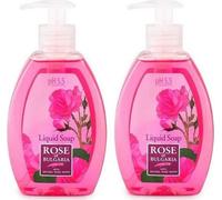 Bio Fresh Savon liquide à la rose avec eau de rose 2 x 300 ml