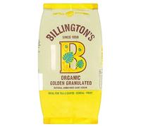 Bio granulé naturel non raffiné du sucre de canne de Billington (de 500g) - Paquet de 2