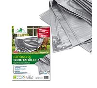 Bio Green RX90-TR SG Bâche de Protection pour Table Rond/Ovale Gris Argenté 2,15 x 0,90 m