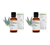 BIO - Huile essentielle EUCALYPTUS CITRONNÉ - 30mL - 100% Pure, Naturelle, Chémotypée et Certifiée AB - AROMA LABS (Marque Française) (Lot de 2)