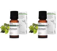 BIO - Huile essentielle RAVINTSARA - 10mL - 100% Pure, Naturelle, Chémotypée et Certifiée AB - AROMA LABS (Marque Française) (Lot de 2)