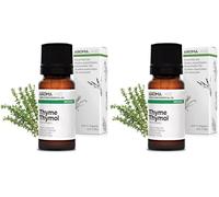 BIO - Huile essentielle THYM À THYMOL - 10mL - 100% Pure, Naturelle, Chémotypée et Certifiée AB - AROMA LABS (Marque Française) (Lot de 2)