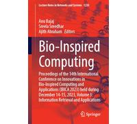 Bio-Inspired Computing: Proceedings of the 14th International Conference on Innovations in Bio-Inspired Computing and Applications (Ibica 2023) Held ... 3: Information Retrieval and Applications