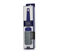 Bio Ionic BlueWave Round Brush Large,NanoIonic Conditioning Brush,Crimped bristles for added tension, Soft Touch, Easy Grip Handle