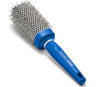 Bio Ionic BlueWave Round Brush Large,NanoIonic Conditioning Brush,Crimped bristles for added tension, Soft Touch, Easy Grip Handle