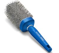 Bio Ionic BlueWave Round Brush X-Large,NanoIonic Conditioning Brush,Crimped bristles for added tension, Soft Touch, Easy Grip Handle