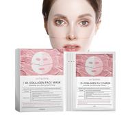Bio -Kollagen -Gesichtsmaske über Nacht, Kollagen -Tiefe hydratisierende Maske, Anti -Falten -Festung Gesichtsmaske, Kollagen -Hydrogel -Schlafmaske, Porenminimierung (4PCS)