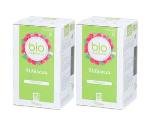 Bio Nutrisanté Hibiscus Draineur Infusion Thé Instantané 2x20 pc(s)