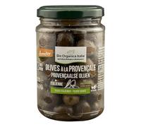 BIO ORGANICA ITALIA - Olives noires à la provençale 220g - Vente à l'unité - meilleure offre