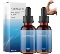 Bio Science Performance Huile pour homme, 30 ml, gouttes de supplément de croissance masculine, gouttes complexes pour hommes (2 pièces)