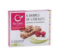 Bio Soleil - 6 Barres Pommes & Framboises 125G - Unité