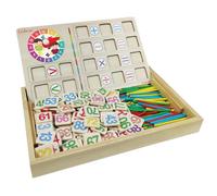 Lexibook Boîte à activités en bois L'École des Maths – FSC, éducative beige TU