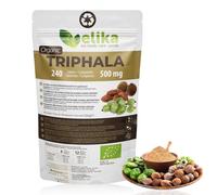 BIO Triphala Elikafoods® BIOLOGIQUE. 240 comprimés de 500 mg. Nettoie et détoxifie le côlon. Contre la constipation. Naturel, végétalien et sans gluten. Facile à prendre. Directement depuis l'Himalaya