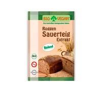 Bio végétalien Seigle sauerteig Extrait ingrédient bio Back, pack de 12 (12 x 30 g)