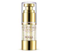 BIOAOUA Pure Pearls Skin Silky Flawless Cr me contour des yeux rafra chissante Essence Belle peau hydrat e Contr le du s bum 35 g