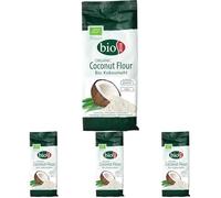 Bioasia Farine de coco bio 1 x 250 g (Lot de 4)