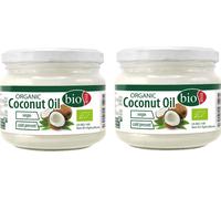 Bioasia Huile de noix de coco vierge pressée à froid sceau250ml pack de 2
