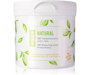 BIOBAZA Natural crème hydratante visage et corps 500 ml