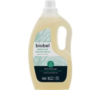 biobel Lessive Liquide 2-en-1 pour Linge de Bébé & Délicat - 1,50 L