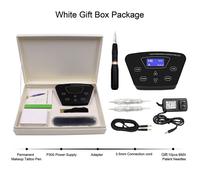 Biobiens Er-Kit De Tatouage Professionnel Pour Eye-Blogueur,Stylo Pour Eye-Liner,Machine À Maquillage Lointain,Kit De Tatouage Jules,User Ins P300 +,100 En Continu - Type White Box Kit