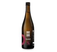 BIOBIR-Bière sans alcool bio Biobir blanche Cranberry Gingembre - 750 ml