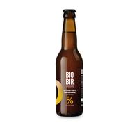 BIOBIR-Bière sans alcool bio Biobir blonde Citron Gingembre - 330 ml