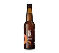 BIOBIR-Bière sans alcool bio Biobir blonde Fruit de la Passion - 330 ml