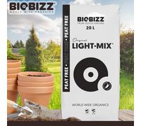 Terreau LIGHT.MIX en sac de 20 litres - Sans tourbe - BIOBIZZ