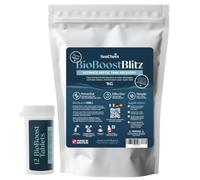 BioBoost UltimatePack - One Time Blitz, plus 12 mois de comprimés de bactéries pour fosses septiques pour le suivi