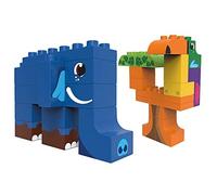 BiOBUDDi BB-0106 Jeux de Construction Faune de la Jungle; compatible avec autres marques, fabriqué de BIO - plastique