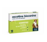 Biocanina Ascatene vermifuge chiens et chats