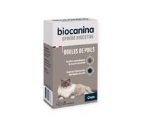 BIOCANINA DIGESTIVE Chat Anti- Boules de Poils Boîte de 12 Jellies Appétentes