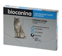 Biocanina FiproCat 50mg 3 pipettes