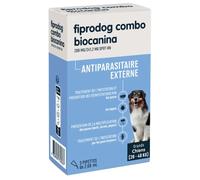 Biocanina Fiprodog Combo Grands Chiens de 20-40 kg 3 Pipettes