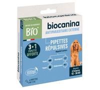 Biocanina Pipettes Répulsives Chiens de 15 à 30 kg 4 Unités