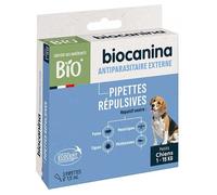 Biocanina Pipettes Répulsives Petits Chiens 3 Pipettes de 1,5 ml