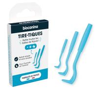BIOCANINA Tire Tique x2 Crochets Antiparasitaire Externe