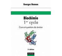 Biochimie 1er cycle : Cours et questions de révision