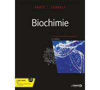 Biochimie 2019 - Charlotte Pratt - De Boeck Supérieur - broché - Scolaire / Universitaire