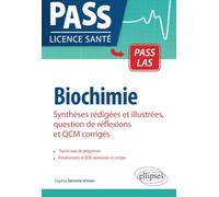 Biochimie - Synthèses rédigées et illustrées, question de réflexions et QCM corrigés