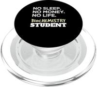 Biochimiste Sommeil Argent Vie Biochimie Étudiant PopSockets PopGrip pour MagSafe